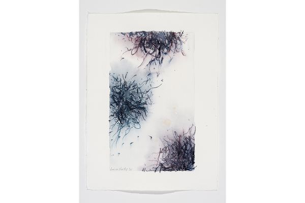 Calligraphy 6, aquarelle sur papier Arches, 11x15p.